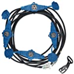 Erboelec 25FT 16 Gauge Extension Cord with Multiple Outlets,4 Sockets with LED Indicator,Outdoor Christmas Decoration Stage Backlines Party,ETL Listed