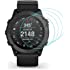 Lonlonking 4-Pack Screen Protector Compatible with Garmin tactix Delta Sapphire Edition(Full Coverage) Anti-Bubble Clear Film