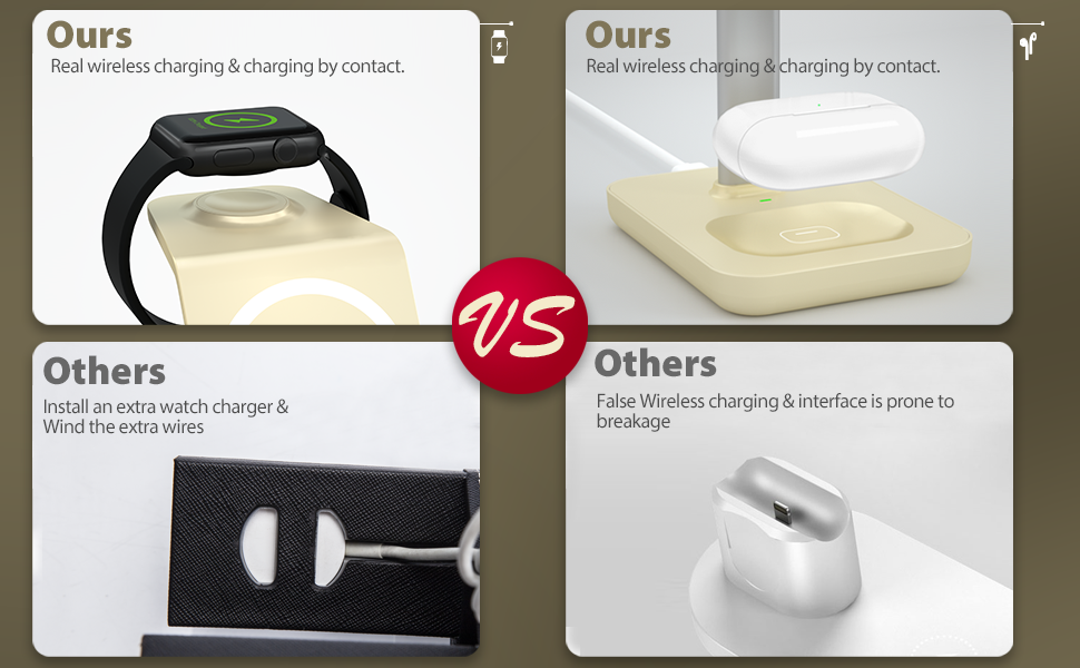 magentic wireless charging station