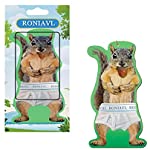 RONIAVL Squirrel in Underpants Deluxe Air Freshener (Pack of 1 Deluxe Air Freshener)…