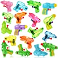 18 Pcs Colorful Mini Water Gun Water Squirting Toys Multicolor Squirt Gun Soaker Water Fight Toys for Swimming Pool Bath Summer Beach Water Fighting Party Favors(Style A)