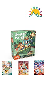 Floor Puzzles for Kids Ages 4-7 – 3 Toddlers Jigsaw Puzzles for 3-5 Years Old