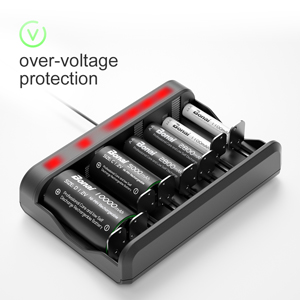 led 8bay battery charger