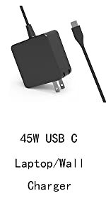 45W Chromebook Charger USB-C