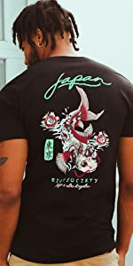 Japan Koi Tattoo Short Sleeve T-Shirt