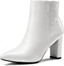 DREAM PAIRS Women's Chunky High Heel Ankle Booties