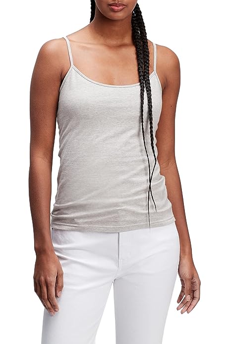 Womens Fitted Cami Optic White L/T