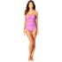 Anne Cole Women's Standard Twist Front Shirred One Piece Swimsuit