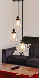 Pathson Vintage Pendant Light Kicthen Chandeliers