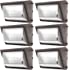 Sunco Lighting LED Wall Pack Light Outdoor 80W Commercial Grade Outside Security Warehouse Parking Lot Lighting, Daylight 500