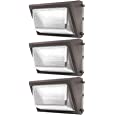 Sunco Lighting 3 Pack 80W LED Wall Pack, Daylight 5000K, 7600 LM, HID Replacement, Waterproof IP65, 120-277V, Bright Consistent Commercial Outdoor Security Lighting - ETL