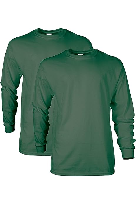 Ultra Cotton Long Sleeve T-Shirt, Style G2400, Multipack