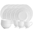 Wedgwood White Piece 16 pc dinnerware Set, Service for Four, 4