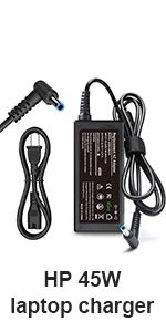 HP 45W laptop charger  Blue Tip