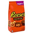 REESE&#39;S Miniatures Milk Chocolate Peanut Butter Cups Candy, Valentine&#39;s Day, 35.6 oz Bulk Party Bag