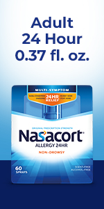 Everyday all day over-the-counter allergy travel-sized nasal spray