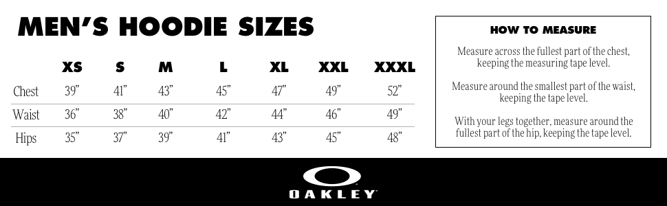 Oakley, hoodie, essentials, drawstring, comfortable, warm, classic, kangaroo, pocket, iconic, logo