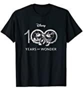 Disney 100 Years of Wonder Mickey & Minnie Dancing Retro T-Shirt