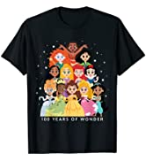 Disney 100 - 100 Years Of Wonder Princesses T-Shirt