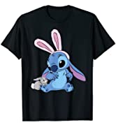 Disney Stitch with Easter Bunny T-Shirt
