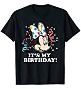 Disney Minnie Mouse It''s My Birthday T-Shirt T-Shirt