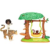 Disney Encanto Antonio''s Animal Swing Playset with Jaguar Figure