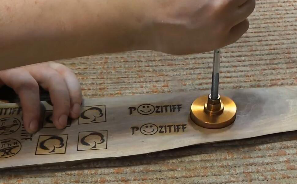 custom branding iron for wood