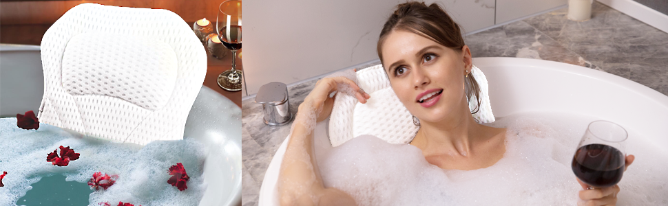 bath pillows for bathtub accessory