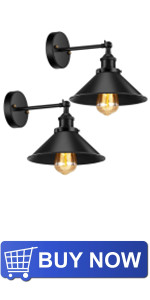 Black Wall Sconce