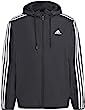 adidas Men's Tall Size Essentials Woven 3-Stripes Windbreaker