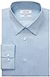 Calvin Klein Men's Dress Shirt Non Iron Stretch Slim Fit Print