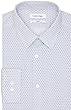 Calvin Klein Men's Dress Shirt Non Iron Stretch Slim Fit Print