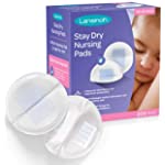 Lansinoh Stay Dry Disposable Nursing Pads for Breastfeeding, 200 Count (Pack of 1)