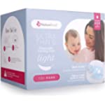 NatureBond Disposable Nursing Pads Ultra Thin 120 Pcs. Breastfeeding Pads, Light, Contoured and Highly Absorbent Breast Pads (120 Pads)