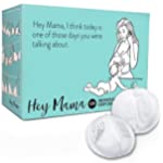 Hey Mama Disposable Nursing Pads - (120) Super Absorbent, Ultra Comfortable &amp; Individually Wrapped