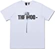 PED Men Shirt Woo Rose Print Big V Short-Sleeve T-Shirt Hip Hop Trend Tee for Women Youth