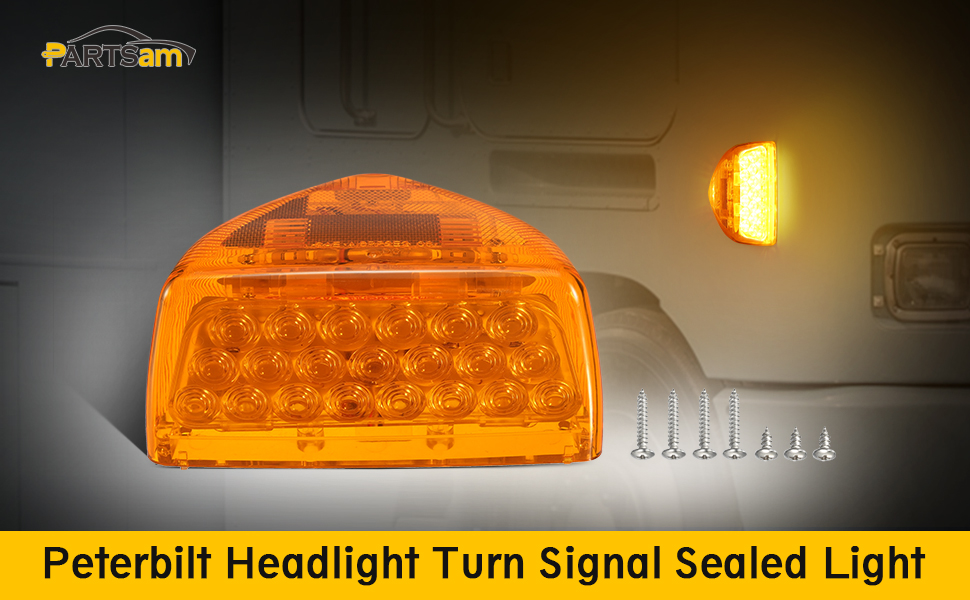 peterbilt headlight turn signal