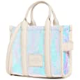 Marc Jacobs Women&#39;s The Micro Tote, Iridescent, Clear, One Size