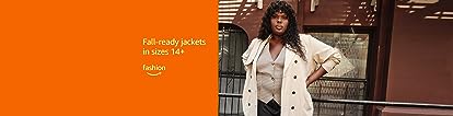 Fall-ready jackets in sizes 14+