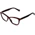 Marc Jacobs Plastic Rectangular Eyeglasses 53 0OXU Burgundy