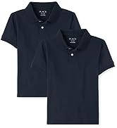 The Children''s Place Boys'' Short Sleeve Pique Polo 2-Pack