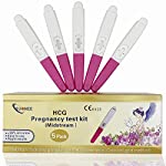 SUONEE Pregnancy Test Early Detection,Early Pregnancy Test, 5Pack HCG Rapid Result Home Pregnancy Test Kit High Sensitivity Over 99% Accurate