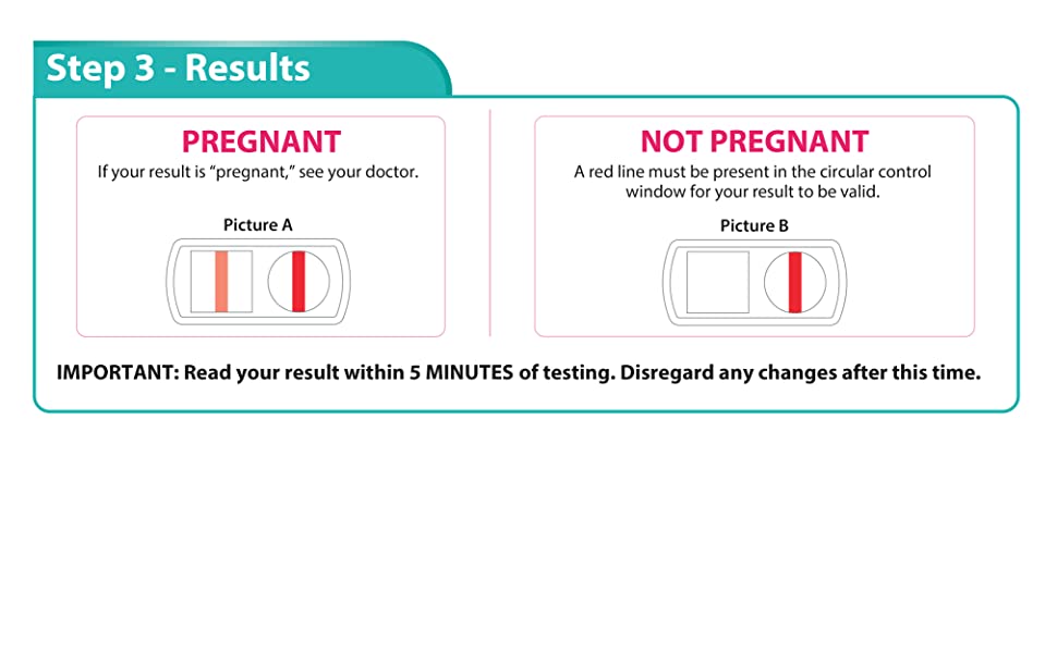 Pregnancy test, one-step, easy, disposable, test, pregnancy, family planning, test strip, urine