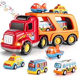 trucks for 3 year old boys  educational toys for 2 year old  gifts for 1 year old boys  boy toy