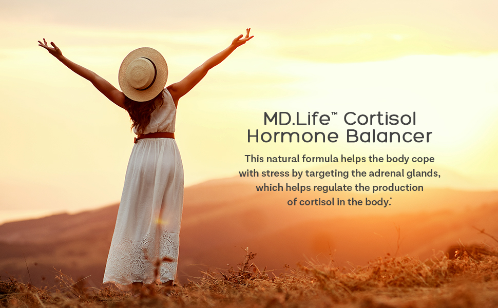MD.LIFE Cortisol Hormone Balancer for Women