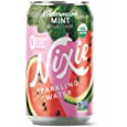 Nixie Sparkling Water, Watermelon Mint | 12 fl oz cans, 24 pack | Organic, Non-GMO, 0 Calories, 0 Sugar, 0 Sodium