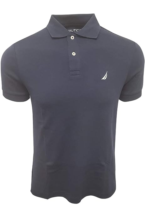 Men's Slim Fit Short Sleeve Solid Soft Cotton Polo Shirt