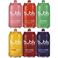 bubly Sparkling Water, 6 Flavor Variety Pack, 12 fl oz Cans (18 Pack)