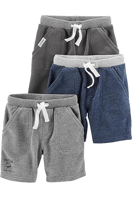 Babies, Toddlers, and Boys' Knit Shorts, Multipacks