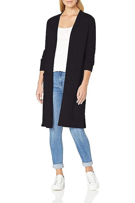 Women's Lightweight Longer Length Cardigan Sweater (Available in Plus Size)